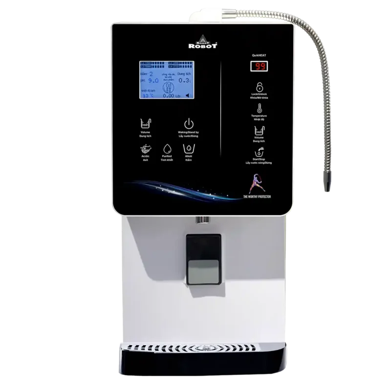 Máy lọc nước điện giải ion kiềm Nóng thông minh Lạnh ROBOT ionQueen 511
