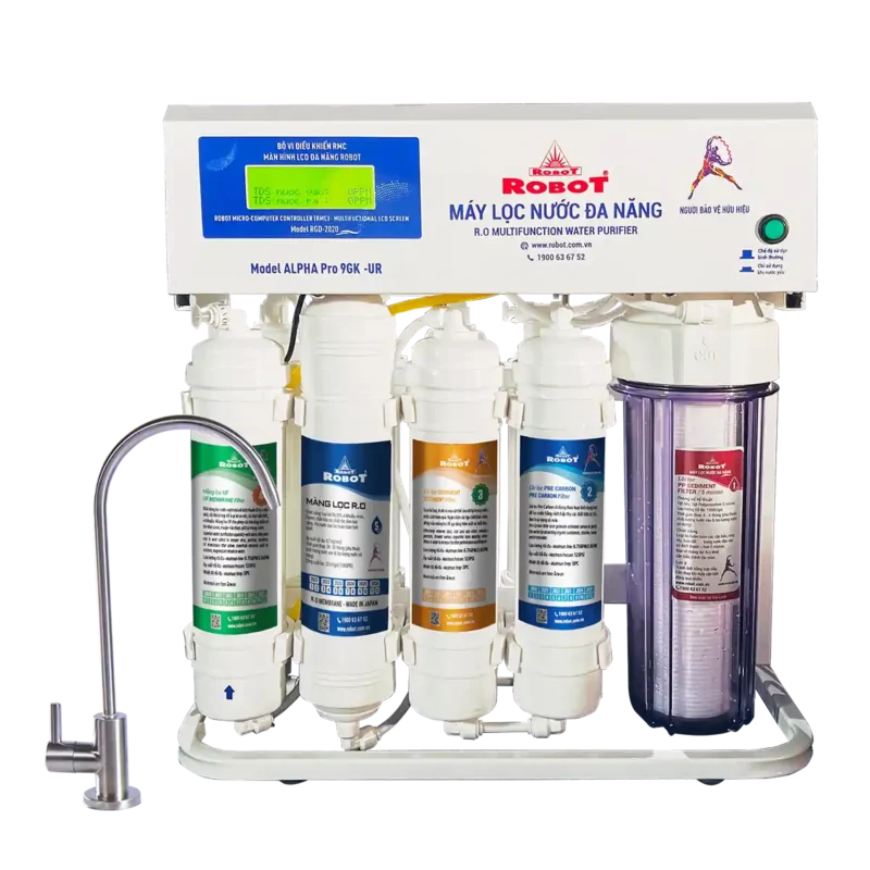 Máy Lọc Nước R.O + UF Alpha Pro 9GK-UR